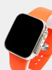 Оранжевый умные смарт-часы, фитнес браслет, трекер Smart Watch S8, беспроводная зарядка