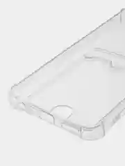 Прозрачный чехол для Tecno Pop 6 Pro (Техно Поп 6 Про), прозрачный, с карманом для карты