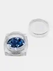Индиго блестки для декора ногтей