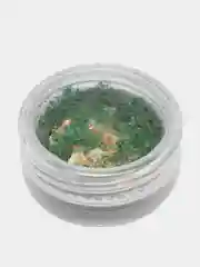 Зеленый блестки для декора ногтей