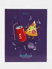 Дневник школьный для 1-11 классов для девочки, 40 листов, Funny Food, 106620