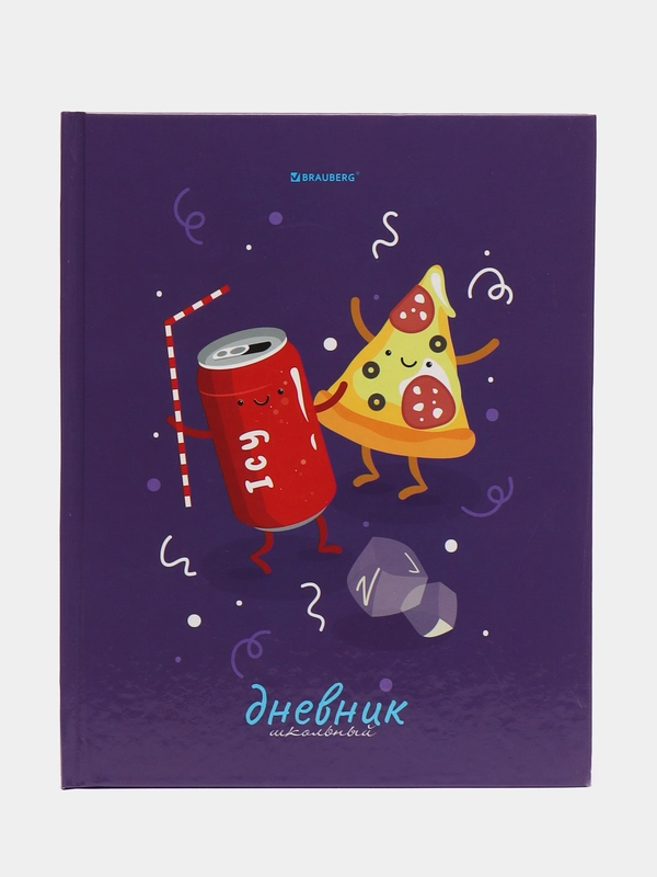 Дневник школьный для 1-11 классов для девочки, 40 листов, Funny Food, 106620