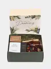 Розовый подарочный набор для медитации "Антистресс" box