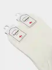 Розовый носки женские с сердечком, 2 пары