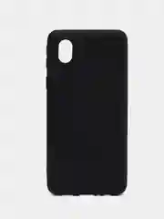Черный однотонный силиконовый чехол Samsung A22 A31 A70 A10 A30 A41 M62 S9+ S10 S20 Ultra
