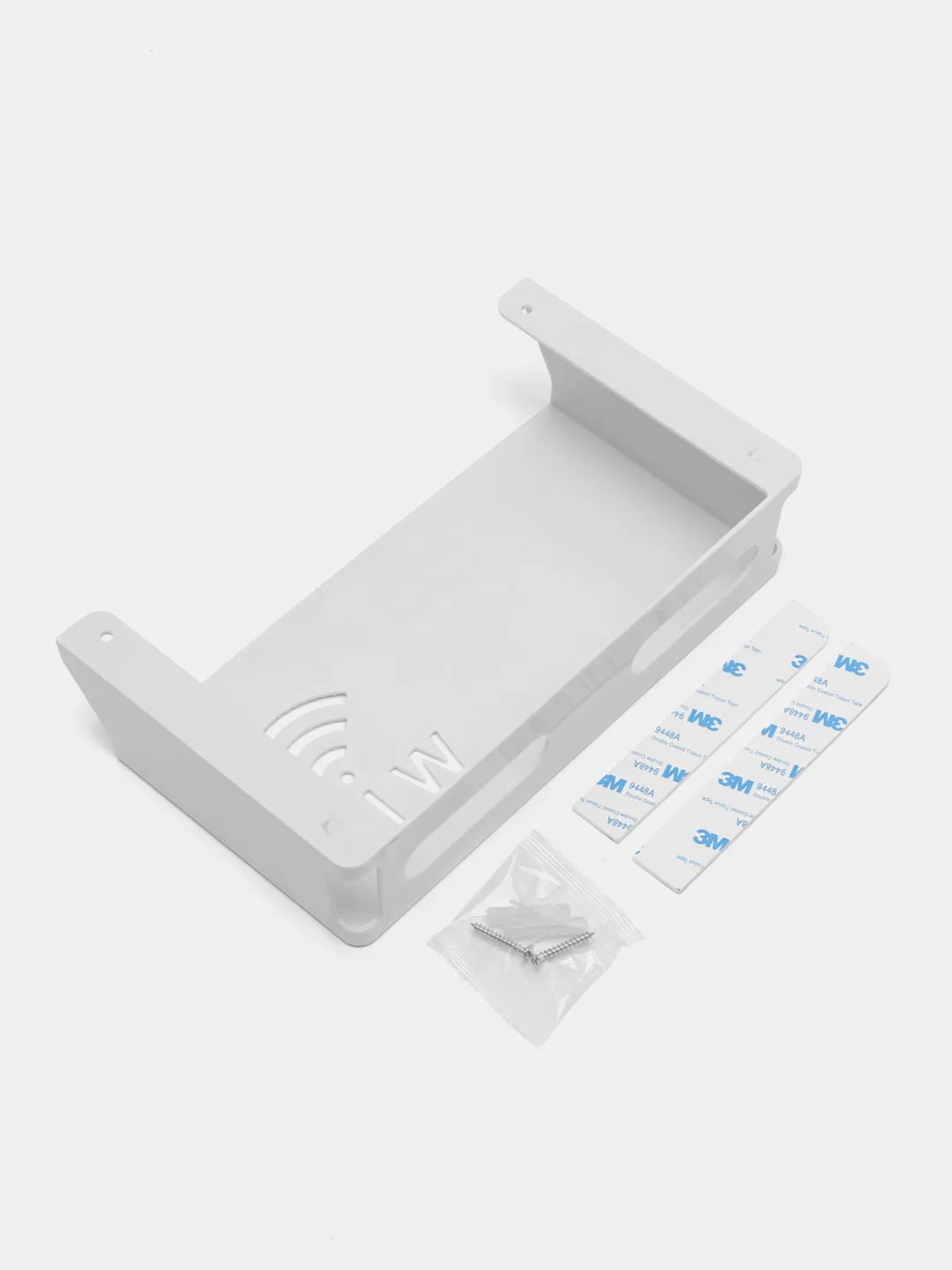 Белый полка-короб настенная, для WI-Fi роутера, ящик для WI-FI, полка для роутера