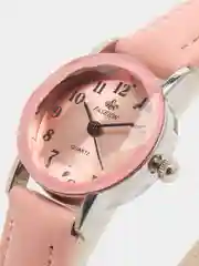 Розовый женские кварцевые часы