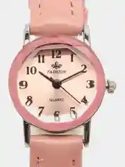 Розовый женские кварцевые часы