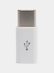 Переходник Micro-USB to Type-C OTG 2.0А Оригинал