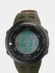 Зелёный хаки мужские наручные часы Skmei DG1167  в подарочной упаковке