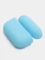 Голубой силиконовый чехол для Apple Airpods Pro, 1, 2, 3