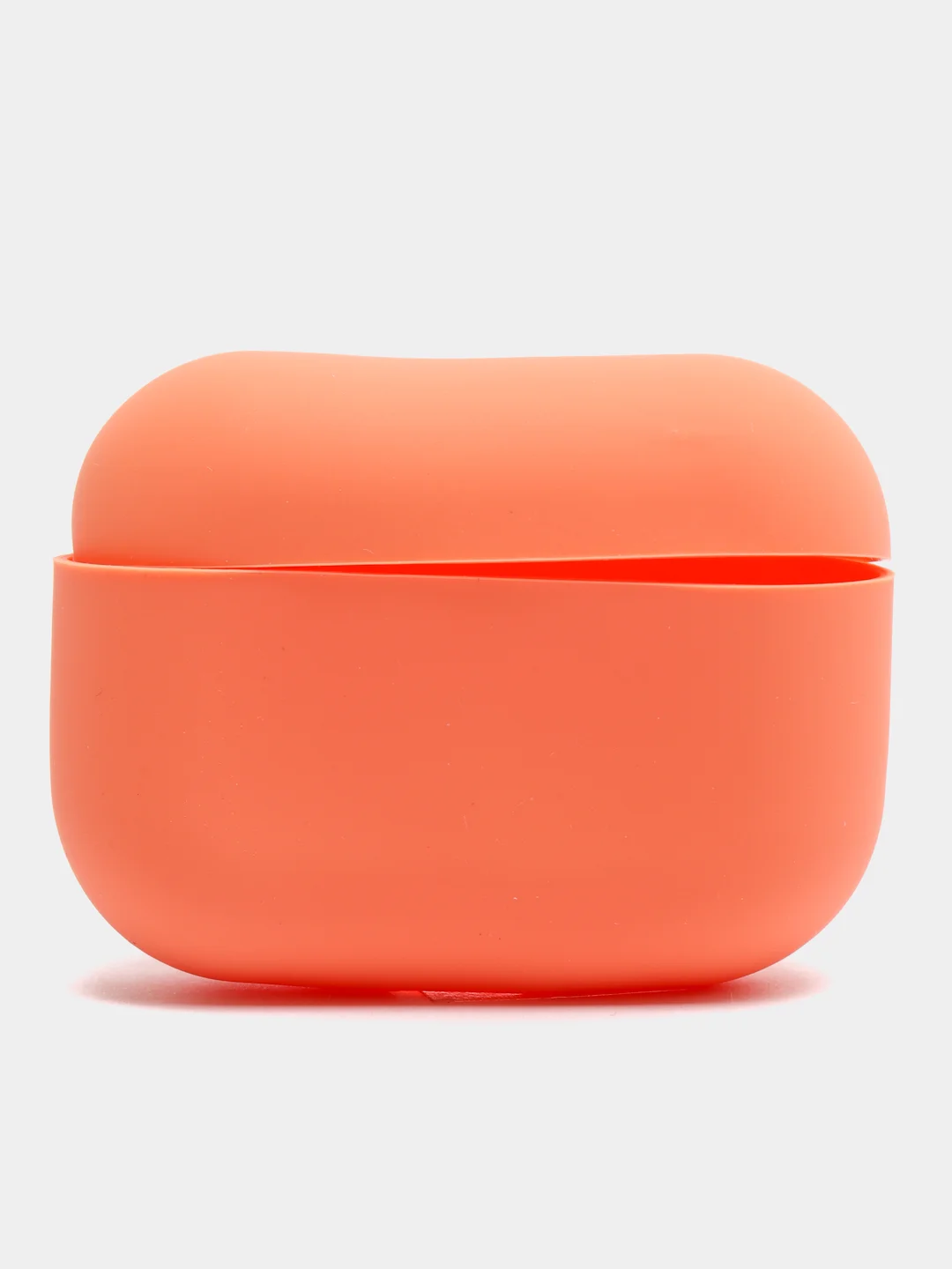 Кораллово-розовый силиконовый чехол для Apple Airpods Pro, 1, 2, 3