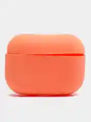 Кораллово-розовый силиконовый чехол для Apple Airpods Pro, 1, 2, 3