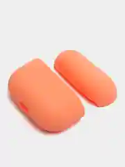 Кораллово-розовый силиконовый чехол для Apple Airpods Pro, 1, 2, 3