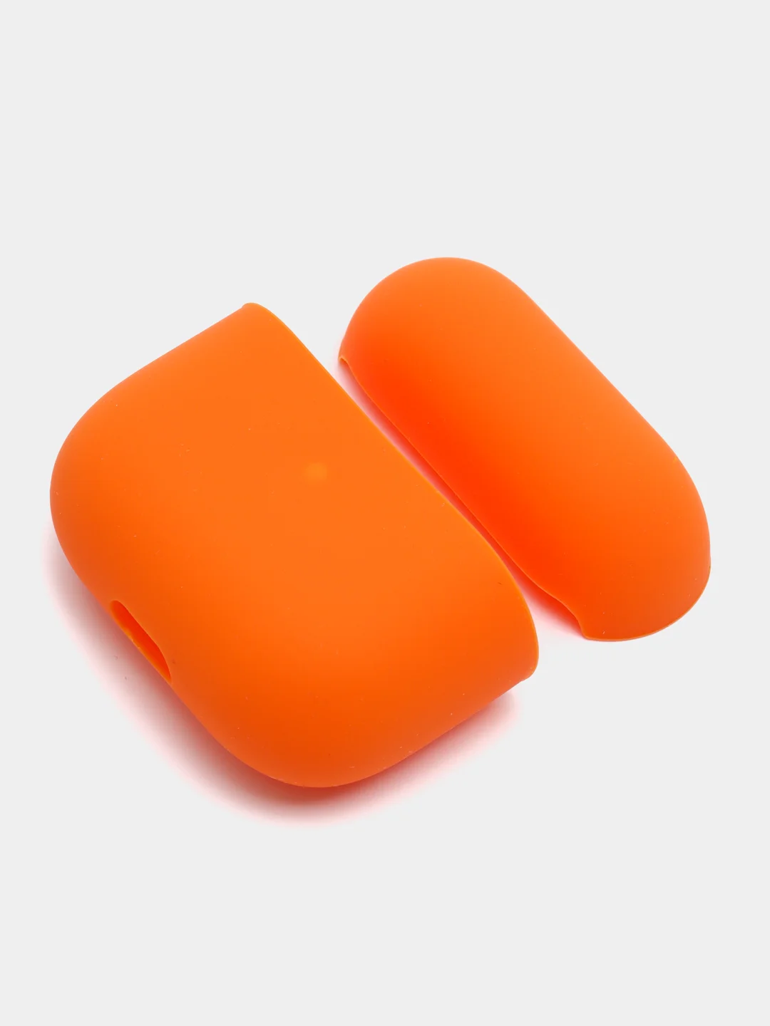 Оранжевый силиконовый чехол для Apple Airpods Pro, 1, 2, 3