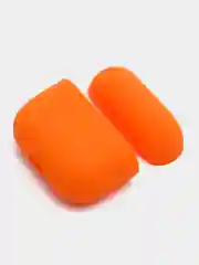 Оранжевый силиконовый чехол для Apple Airpods Pro, 1, 2, 3