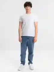 Белый футболка мужская