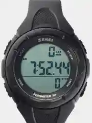 Черный мужские, женские наручные часы Skmei 1108 в подарочной упаковке