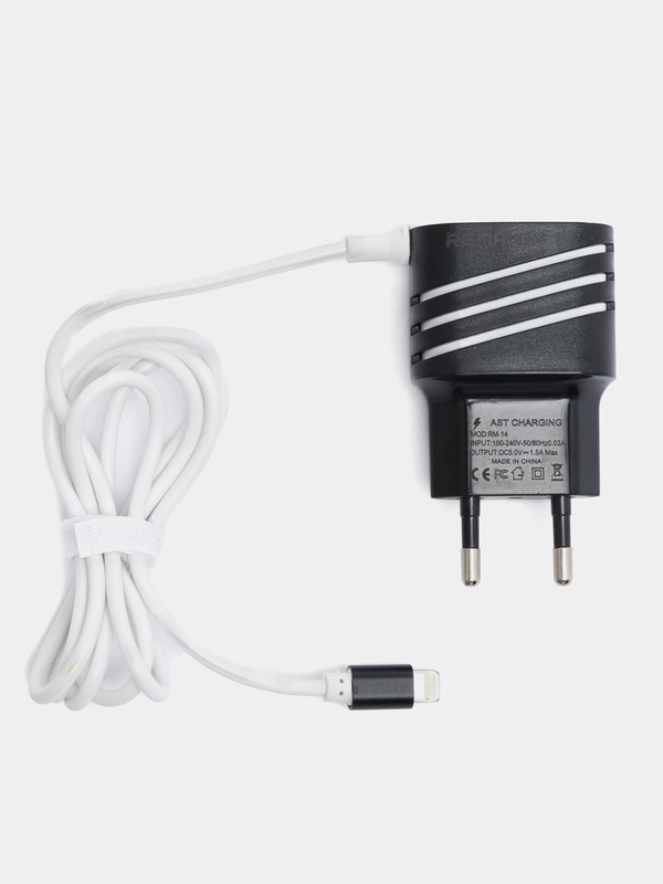 Сетевое зарядное устройство Remaks RM-014 Lightning для айфон