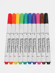 Набор маркеров для ткани "Textil Marker 2739", 10 цв, 1,8 мм