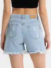 Ледяной шорты женские джинсовые, короткие