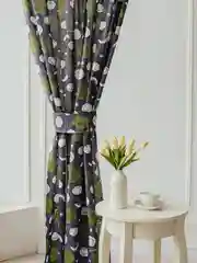Комплект штор для кухни LeoHome, с подхватом, 1 штука