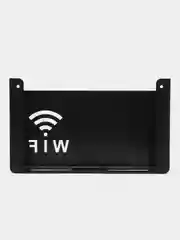 Черный полка-короб настенная, для WI-Fi роутера, ящик для WI-FI, полка для роутера