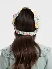 Разноцветный косынка на резинке