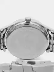 Серебряный мужские наручные часы KINGNUOS K-1856 с календарем, в подарочной упаковке