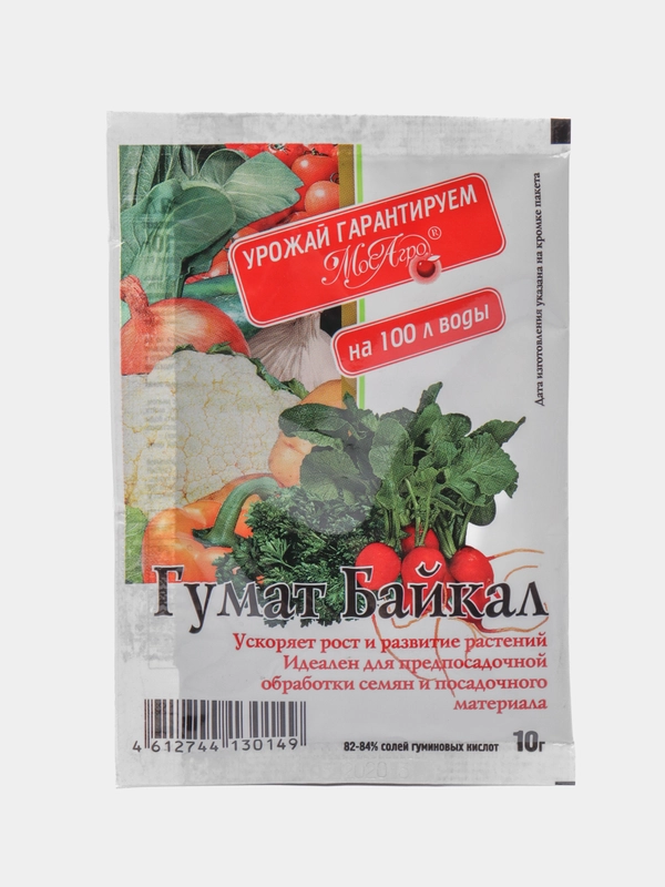 ГУМАТ БАЙКАЛ 10 гр. на 100 л воды