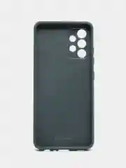 Тёмно-зелёный чехол Samsung Galaxy A32 4G твердый пластиковый глянцевый под стекло Самсунг Галакси А32