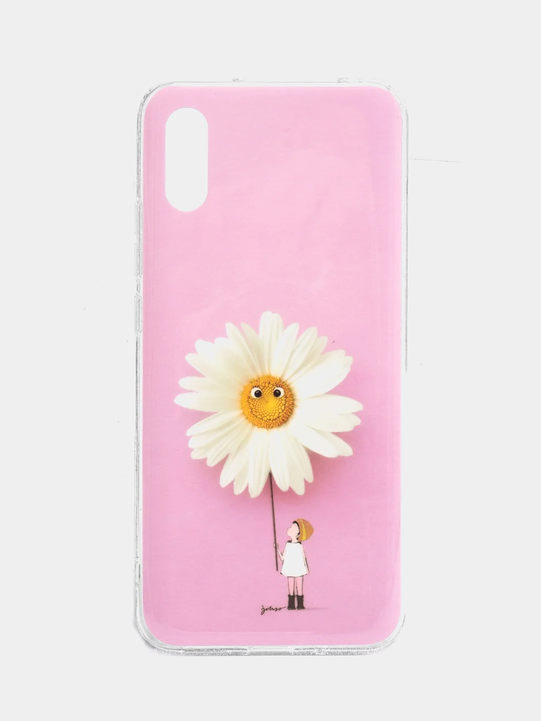 Сиреневый чехол Xiaomi Redmi 9A, Сяоми Редми 9А с рисунком "Игра в кальмара"