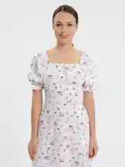 Платье женское длинное миди, с разрезом