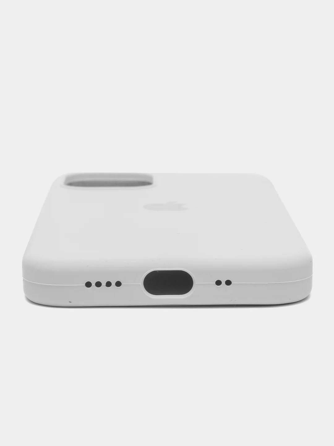 Белый чехол силиконовый на iPhone XS Max, 11 Pro, 11 Pro Max, 12 Mini, 12 Pro Max, 13 Mini