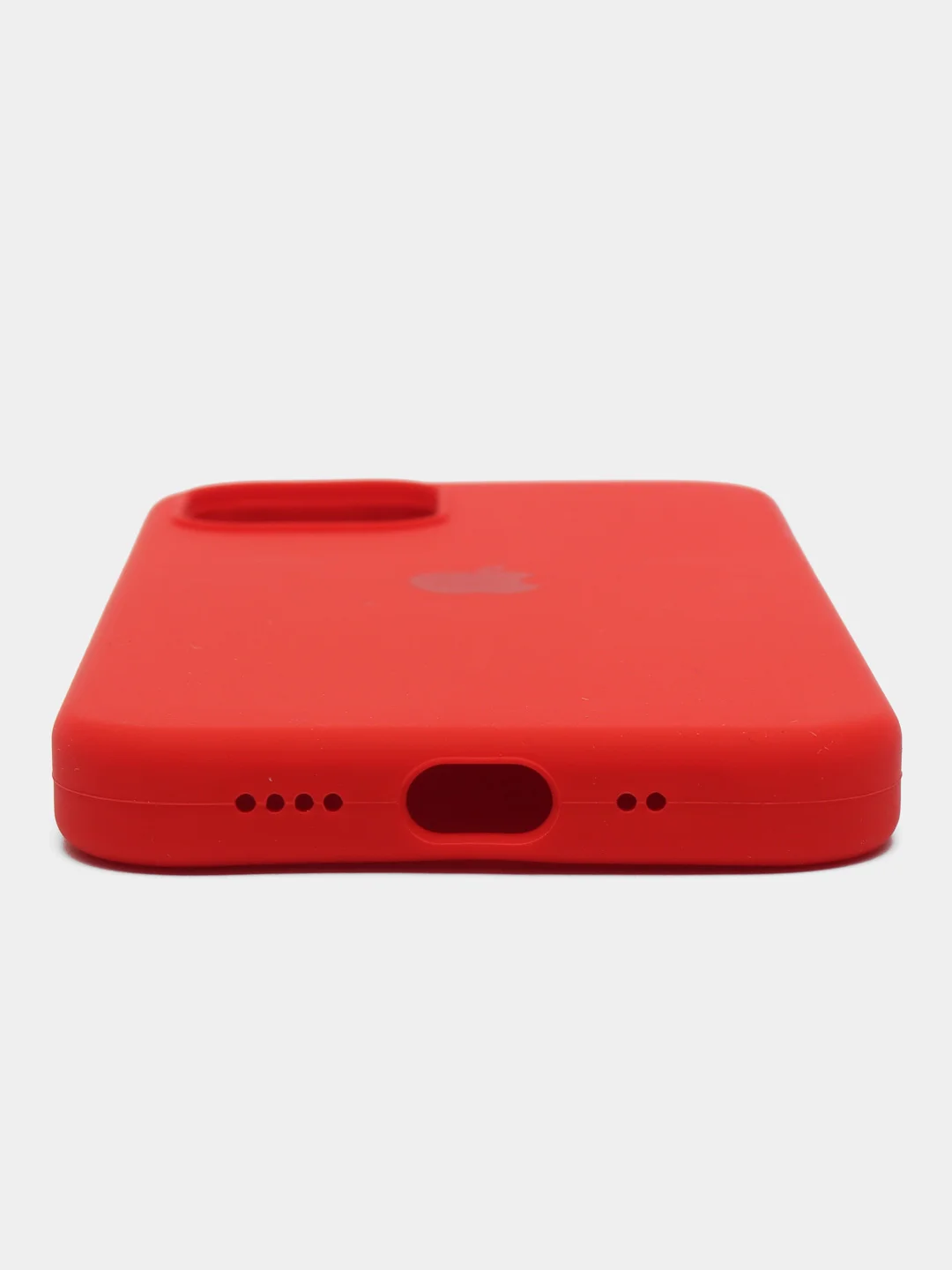 Красный чехол силиконовый на iPhone XS Max, 11 Pro, 11 Pro Max, 12 Mini, 12 Pro Max, 13 Mini