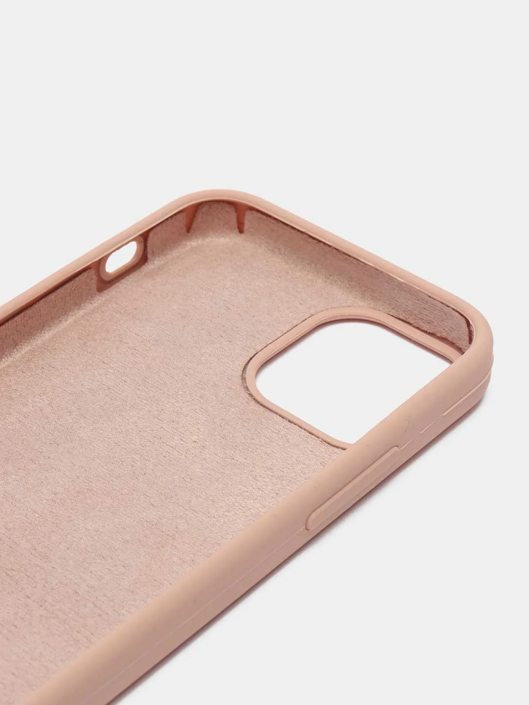 Пудровый чехол силиконовый на iPhone XS Max, 11 Pro, 11 Pro Max, 12 Mini, 12 Pro Max, 13 Mini