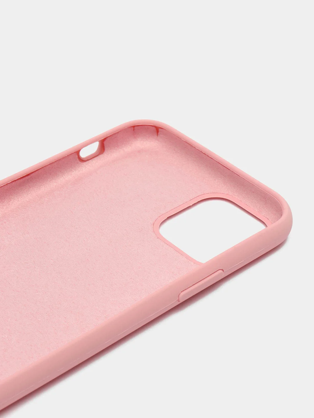 Розовый чехол силиконовый на iPhone XS Max, 11 Pro, 11 Pro Max, 12 Mini, 12 Pro Max, 13 Mini