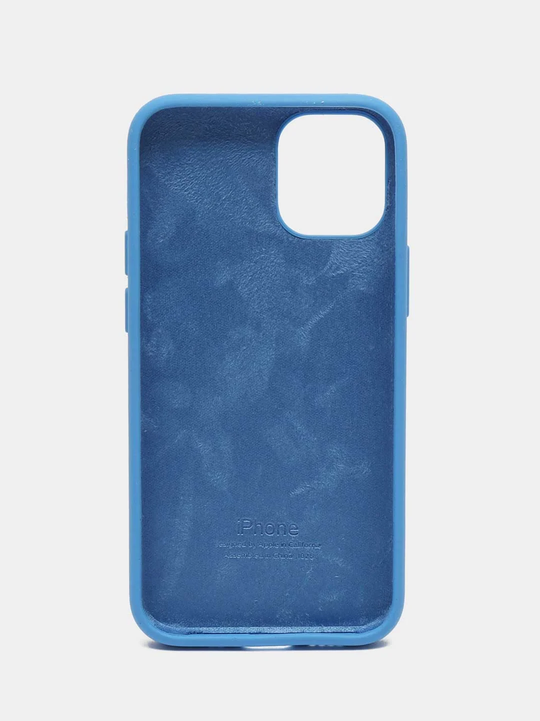 Синий чехол силиконовый на iPhone XS Max, 11 Pro, 11 Pro Max, 12 Mini, 12 Pro Max, 13 Mini