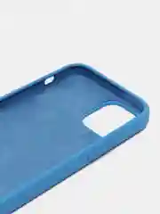 Синий чехол силиконовый на iPhone XS Max, 11 Pro, 11 Pro Max, 12 Mini, 12 Pro Max, 13 Mini