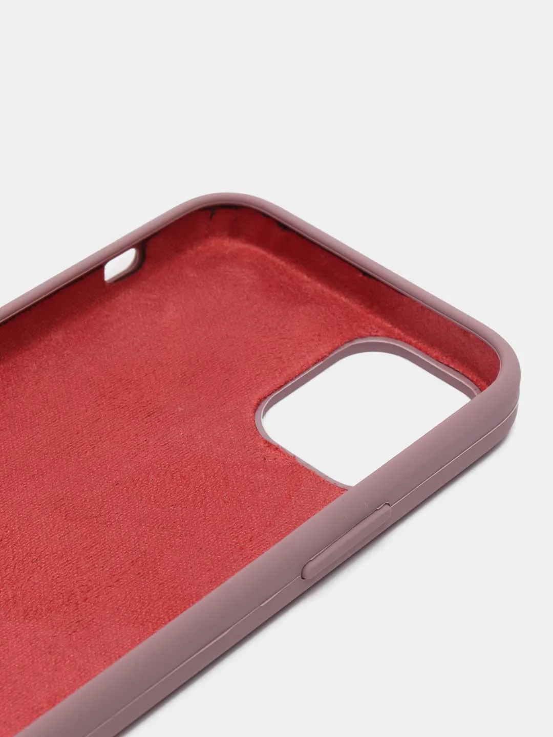 Сиреневый чехол силиконовый на iPhone XS Max, 11 Pro, 11 Pro Max, 12 Mini, 12 Pro Max, 13 Mini