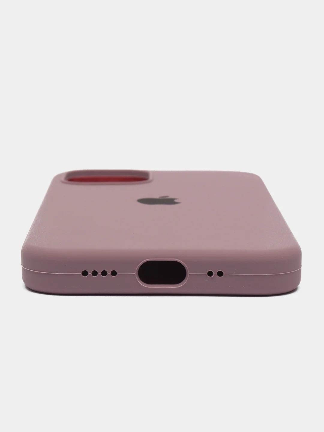 Сиреневый чехол силиконовый на iPhone XS Max, 11 Pro, 11 Pro Max, 12 Mini, 12 Pro Max, 13 Mini