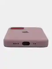Сиреневый чехол силиконовый на iPhone XS Max, 11 Pro, 11 Pro Max, 12 Mini, 12 Pro Max, 13 Mini