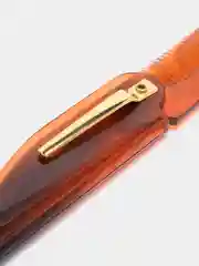 Коричневый расческа для волос складная, карманная, с зажимом, 7*2 см, цвет виски, кофе, смола