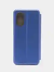 Синий чехол-книжка для Huawei nova 8, экокожа