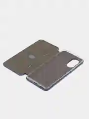 Синий чехол-книжка для Huawei nova 8, экокожа