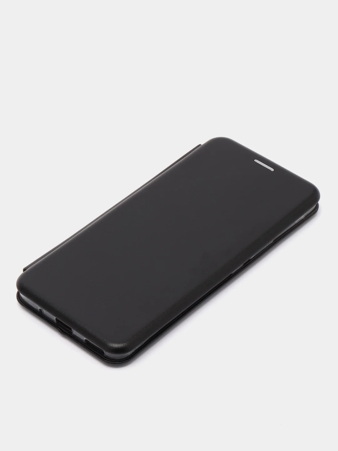 Черный чехол-книжка для Huawei nova 8, экокожа
