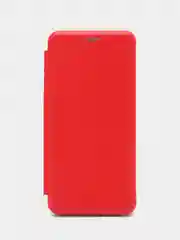 Красный чехол-книжка для Xiaomi Redmi Note 9 / Note9 (Сяоми редми ноте 9), экокожа