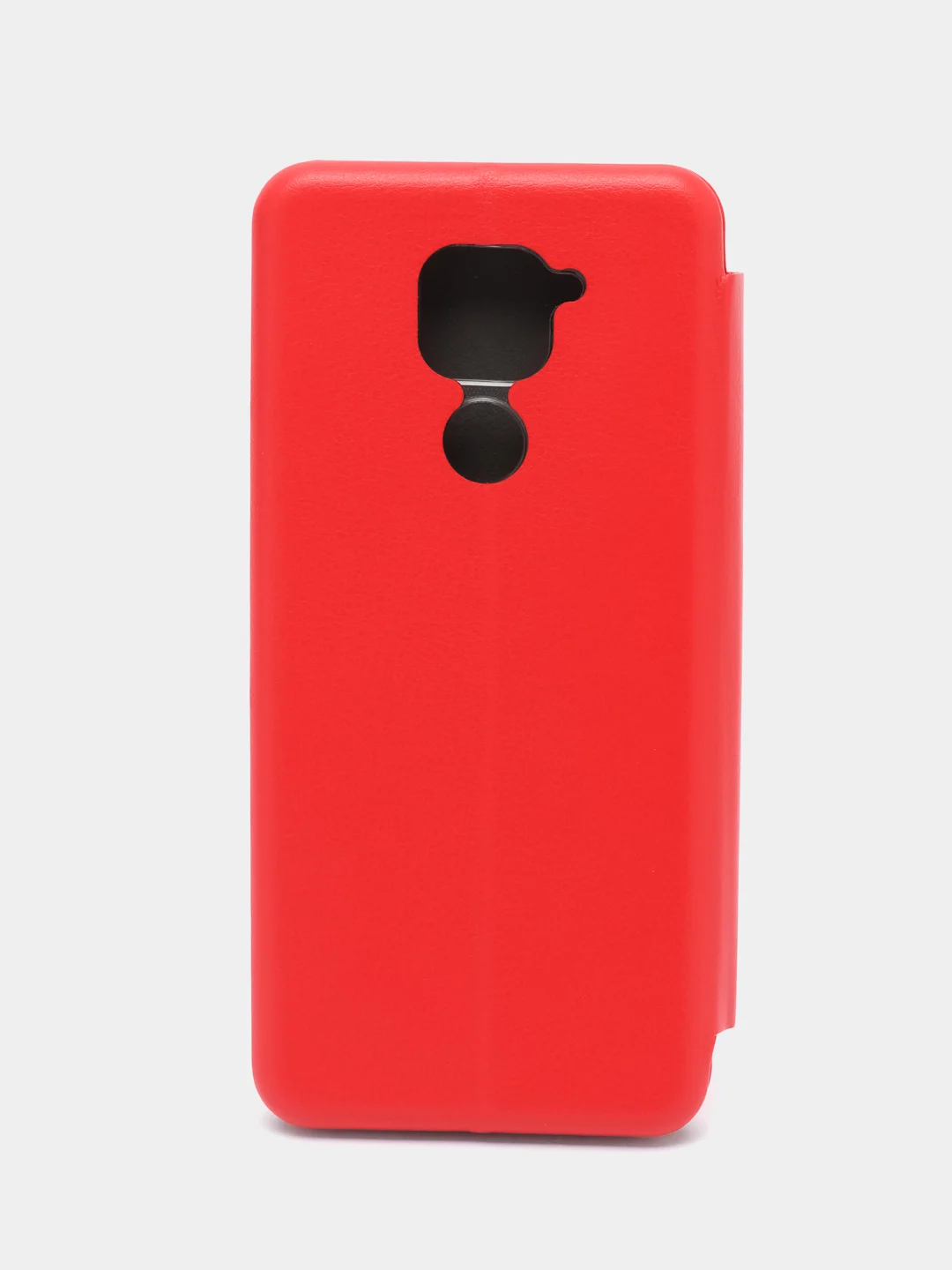 Красный чехол-книжка для Xiaomi Redmi Note 9 / Note9 (Сяоми редми ноте 9), экокожа