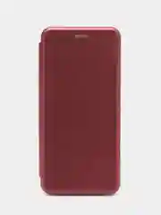 Бордовый чехол книжка Xiaomi Redmi Note 9S, Note 9 Pro, Ноут 9 Про, Ноте 9 Про