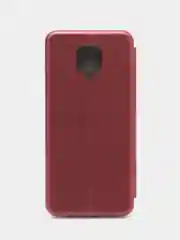Бордовый чехол книжка Xiaomi Redmi Note 9S, Note 9 Pro, Ноут 9 Про, Ноте 9 Про